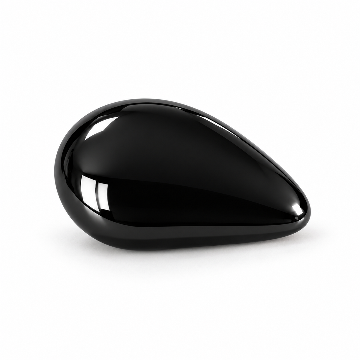 VP 16 Shiny Black Irregular Shape Metal Shank Button – 25 & 30 mm - Premium Fashion Accessories