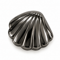 VP 28 Gunmetal Shell-Shaped Metal Shank Button – 15, 25 & 30 mm