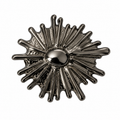 VP 34 Gunmetal Burst Effect Metal Shank Button