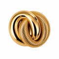 VP 36 Gold Double-Ring Metal Shank Button – 30 mm