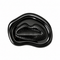 VP 37 Shiny Black Kiss Design Metal Shank Button – 20 & 28 mm