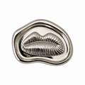 VP 37 Silver Kiss Design Metal Shank Button – 20 & 28 mm