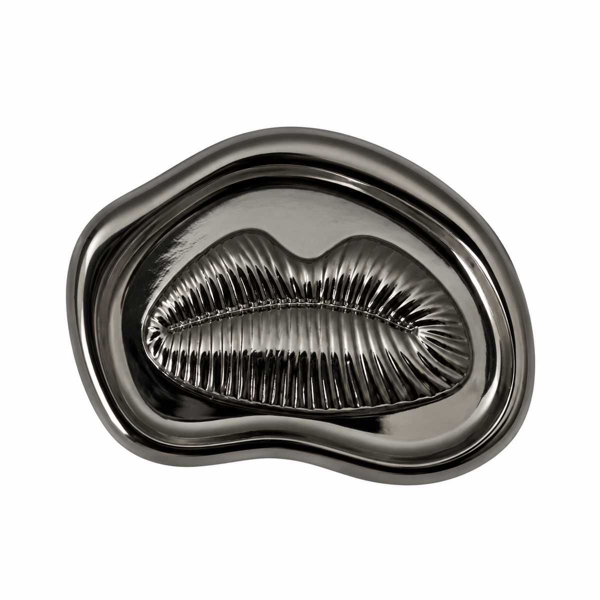 VP 37 Gunmetal Kiss Design Metal Shank Button – 20 & 28 mm