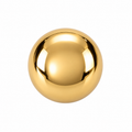 VP 38 Gold Half-Ball Metal Shank Button – 14, 18 & 22 mm