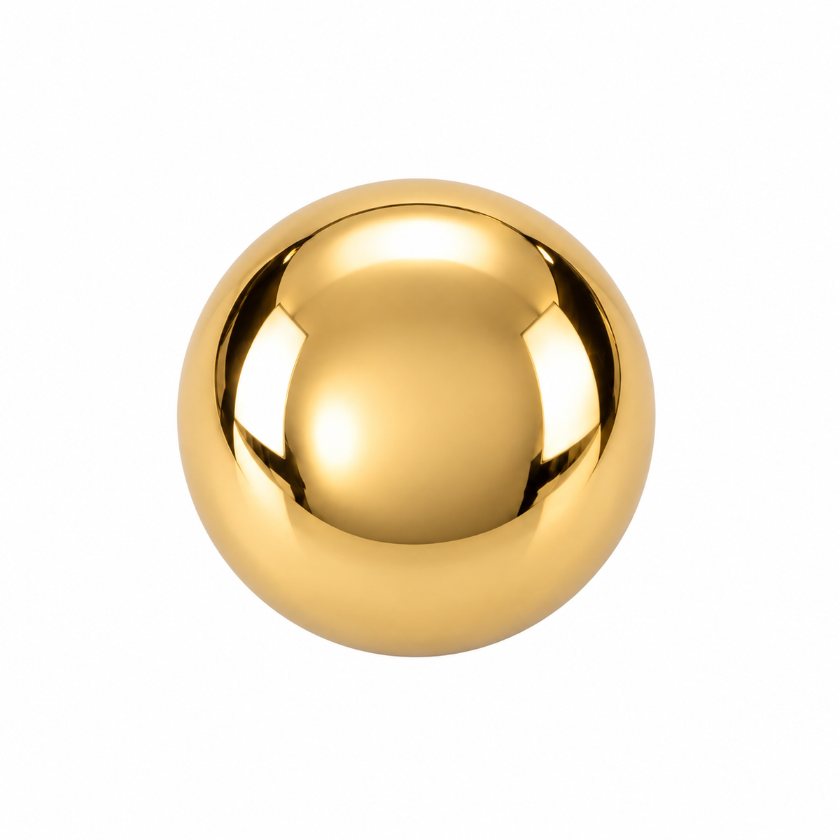 VP 38 Gold Half-Ball Metal Shank Button – 14, 18 & 22 mm