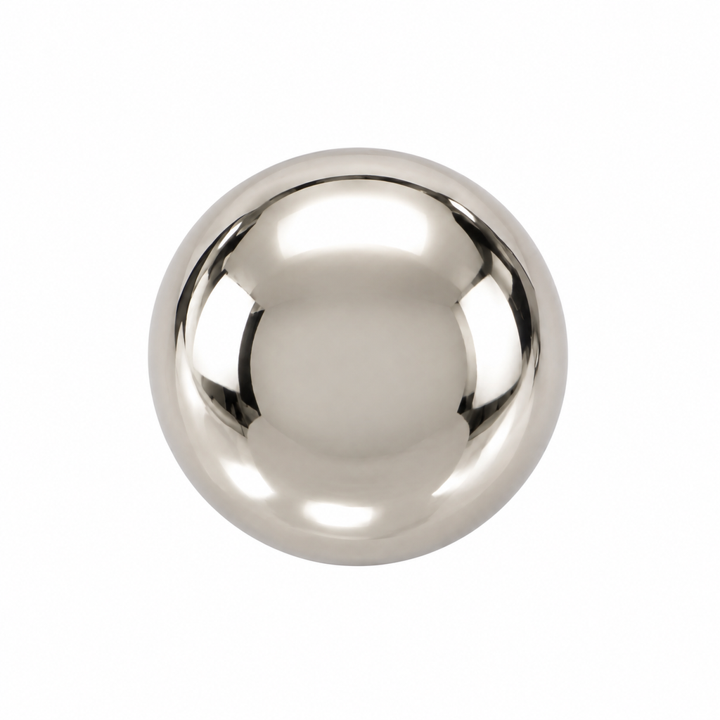 VP 38 Silver Half-Ball Metal Shank Button – 14, 18 & 22 mm
