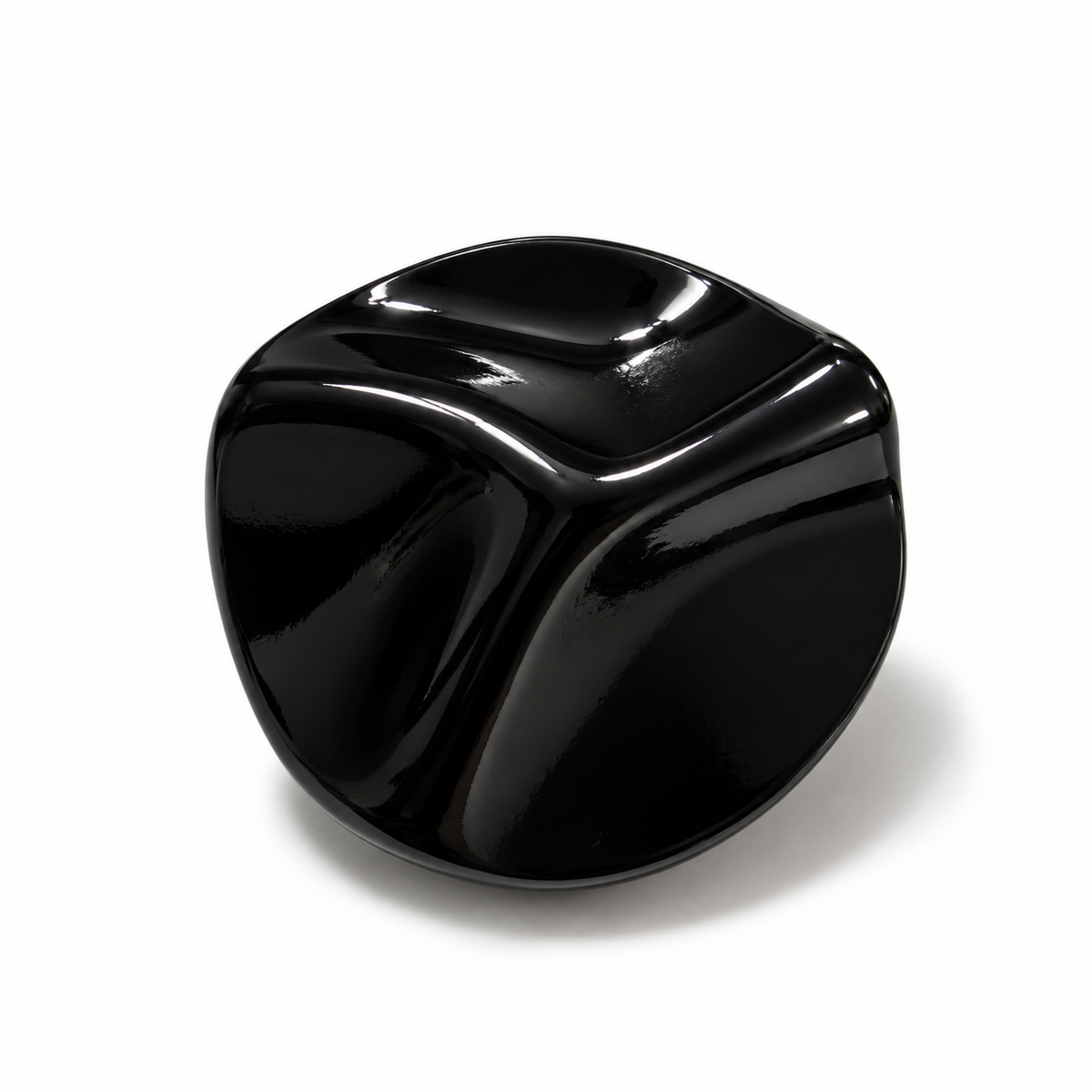VP 88 Shiny Black Statement Metal Shank Button – 23, 28 & 37 mm