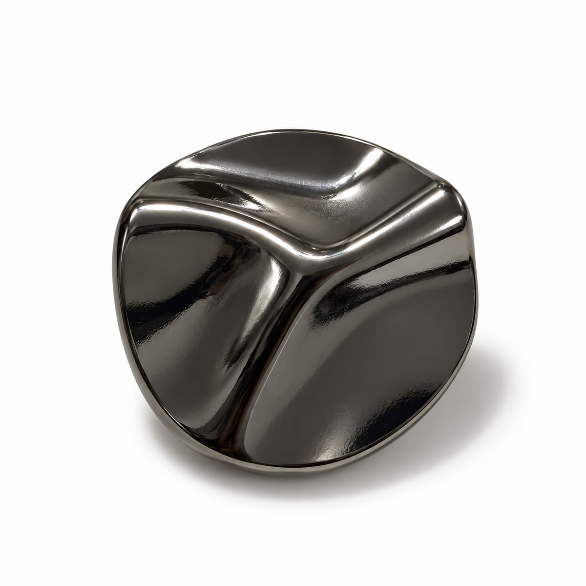 VP 88 Gunmetal Statement Metal Shank Button – 23, 28 & 37 mm